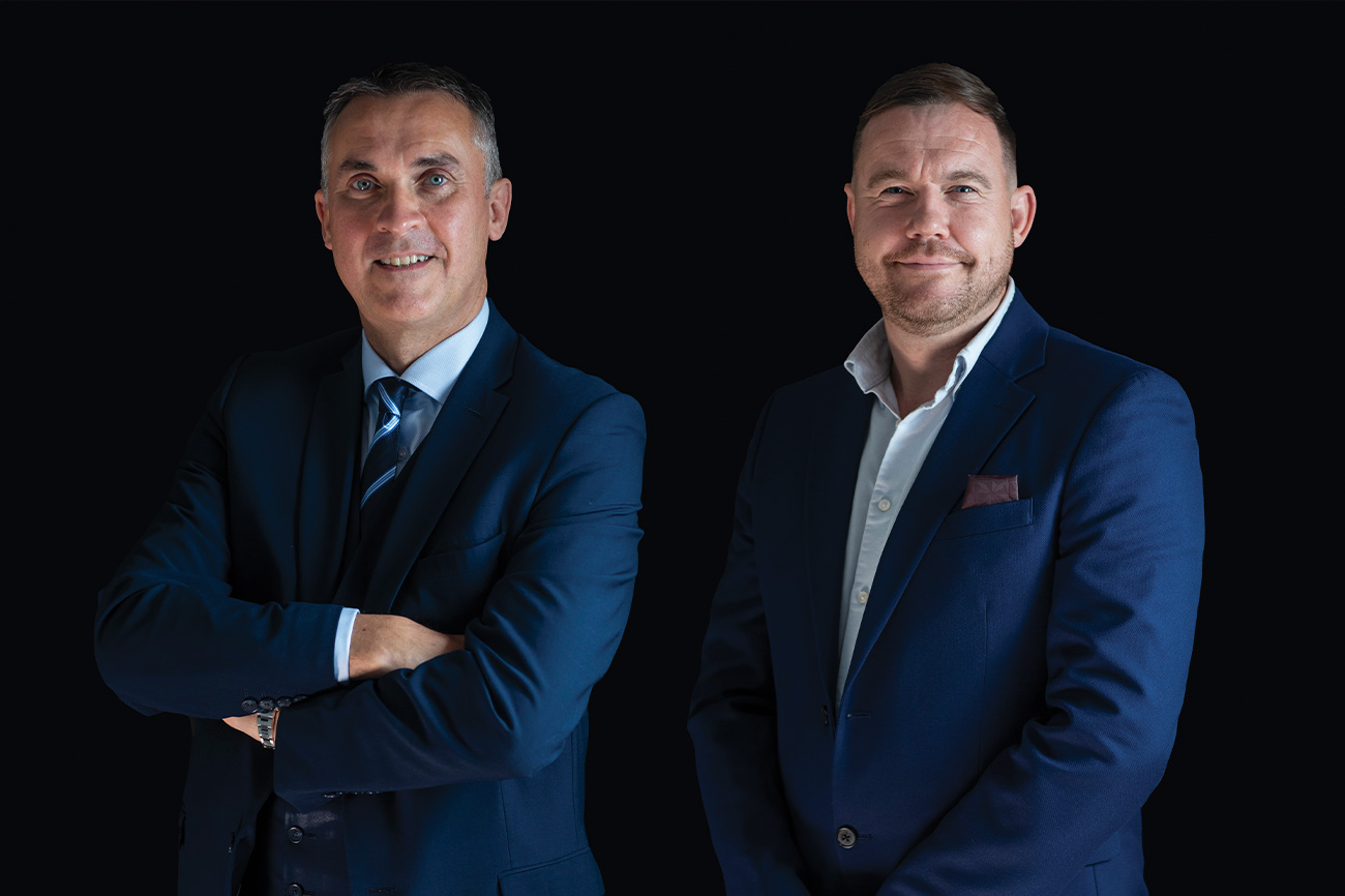 Russell Webb and Alistair Jones, Managing Directors of White & Guard